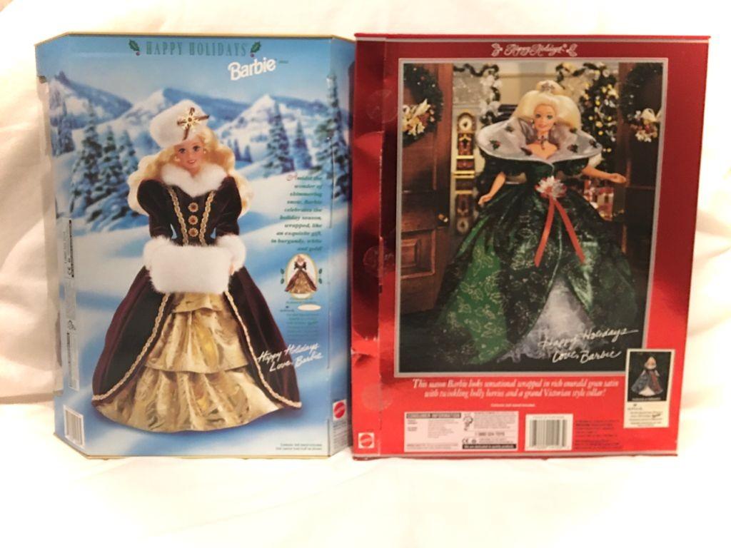 Barbie 1996 holiday doll hotsell