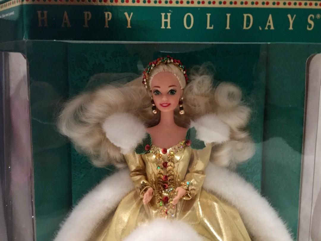 Happy Holidays Barbie (1998 & 1994) - (Special Combo Priced Doll