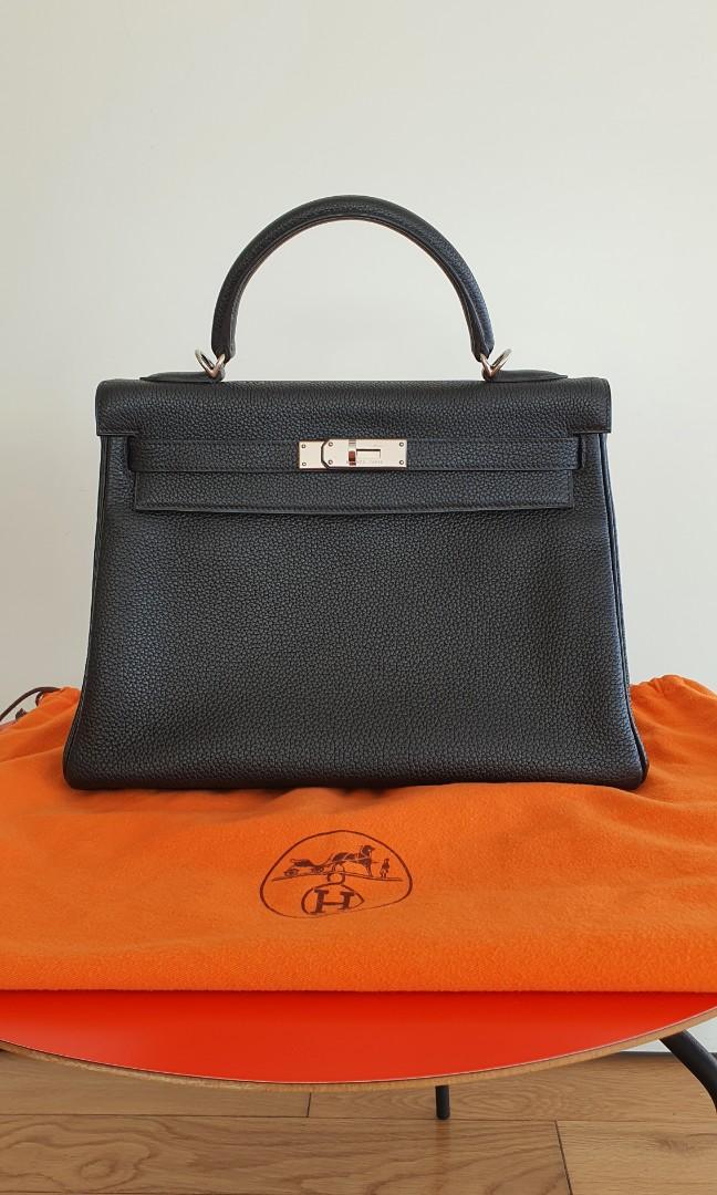 Kelly 25 black togo deals