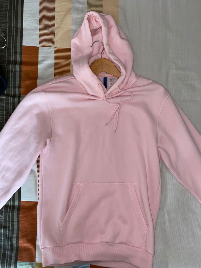 basic pink hoodie