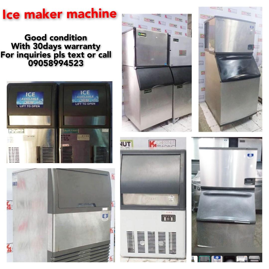 Ice maker machine (Category: Ice-cream Makers) located in Makati City. Submitted by budgetappliance (Listing ID 1138359116, Image 1). Description: Manitowoc ice o matic blizzard kogan Ice maker machine Blizzard portable ice machine-29,999 only Kogan portable ice machine-29,999 only Manitowoc USA portable ice machine-59,999 only Ice o matic 400kg haft dice-95,000only Manitowoc 400kg haft dice 139,999 only Also available 230kg 600kg and 800kg With 