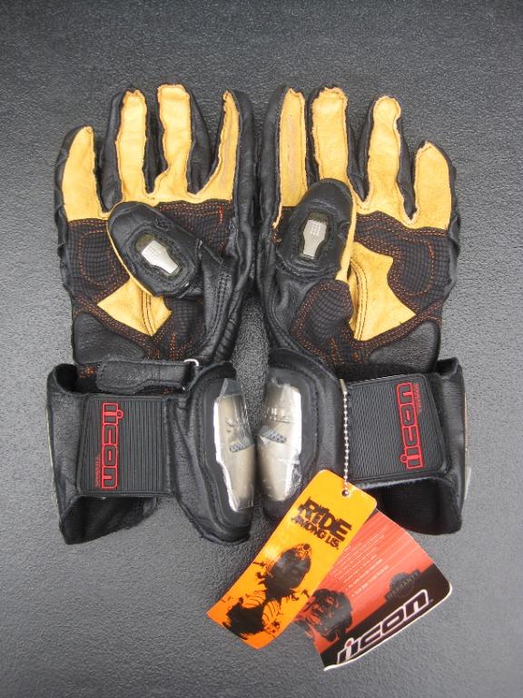 ICON TiMAX 2 professional motorcycle race gloves Motorbikes