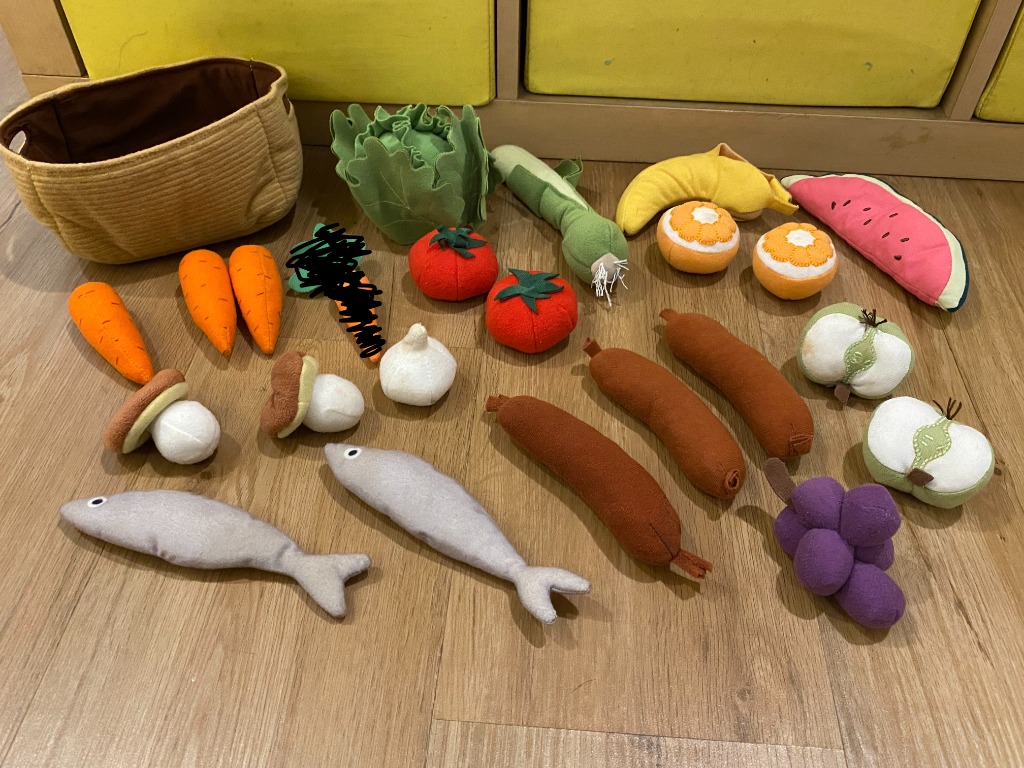 Ikea vegetable toys hotsell
