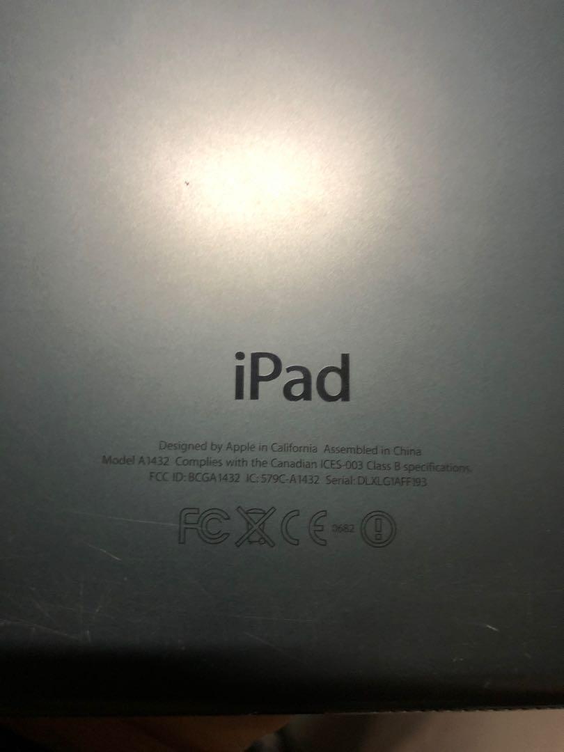 iPad Mini 1 (Category: iPad) located in Manila. Submitted by drebeats08 (Listing ID 1138438139, Image 3). Description: Defective iPad Mini (Nand) Issue 16GB.
