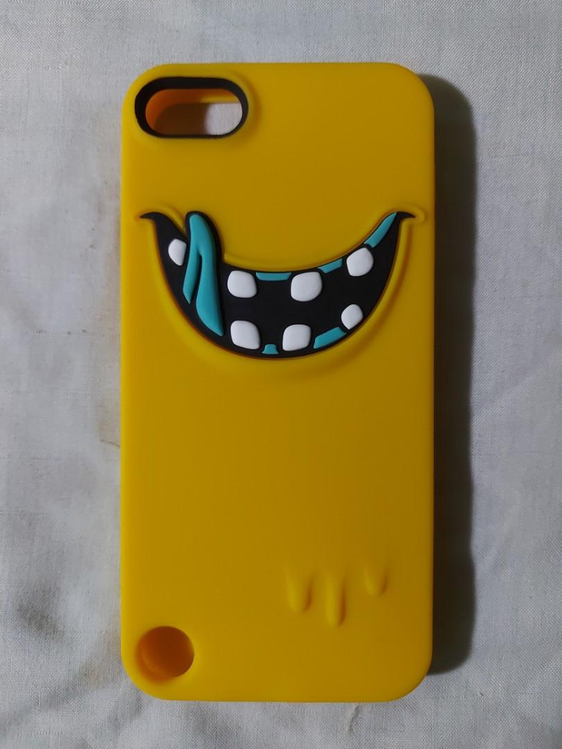 iPod Touch - case (Category: Other Gadgets) located in Manila. Submitted by godrah (Listing ID 1138420022, Image 1). Description: - iPod Touch case for 5th, 6th, or 7th generation - Color yellow with smile tongue out RFS: Declutter *For Delivery Delivery fee shouldered by buyer.