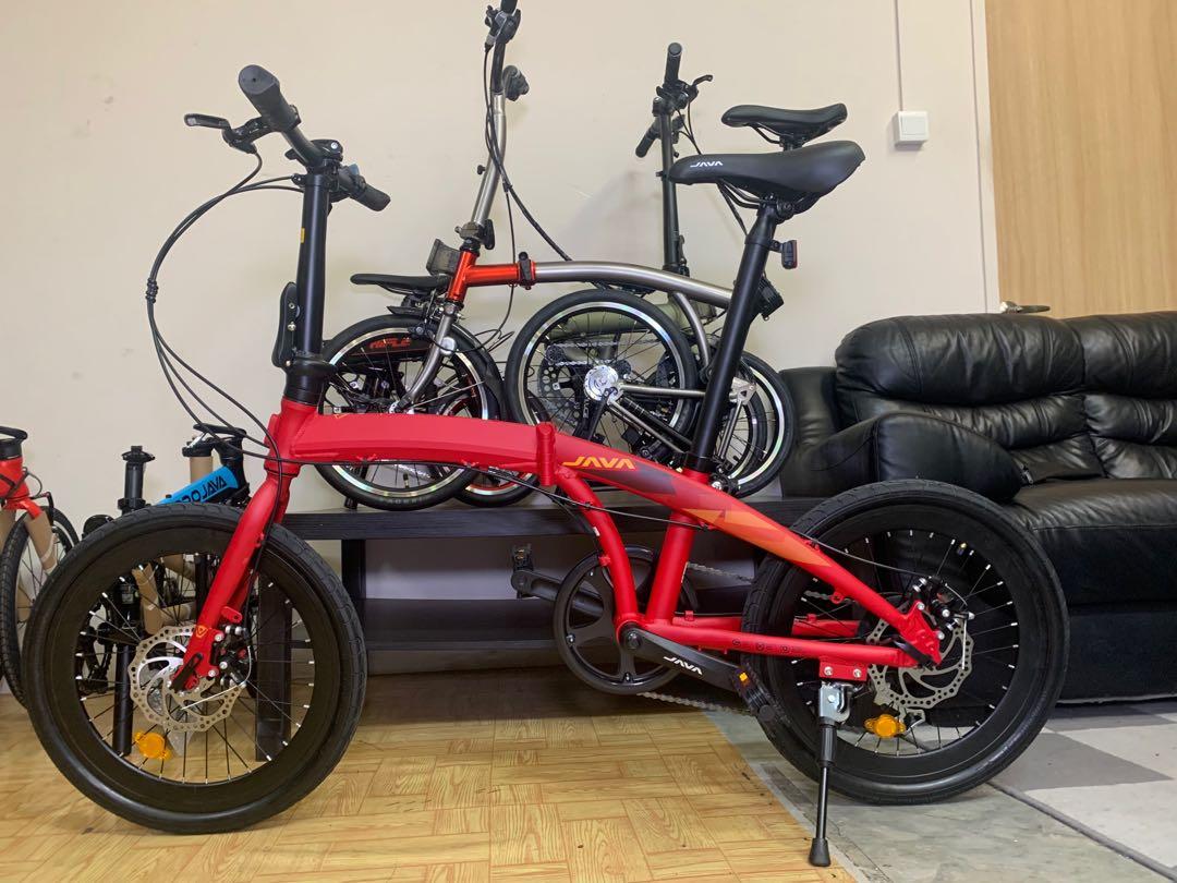 Limited time offer! Java Zelo v2 folding bike Shimano 7 speed 20 inch disc brake, Sports