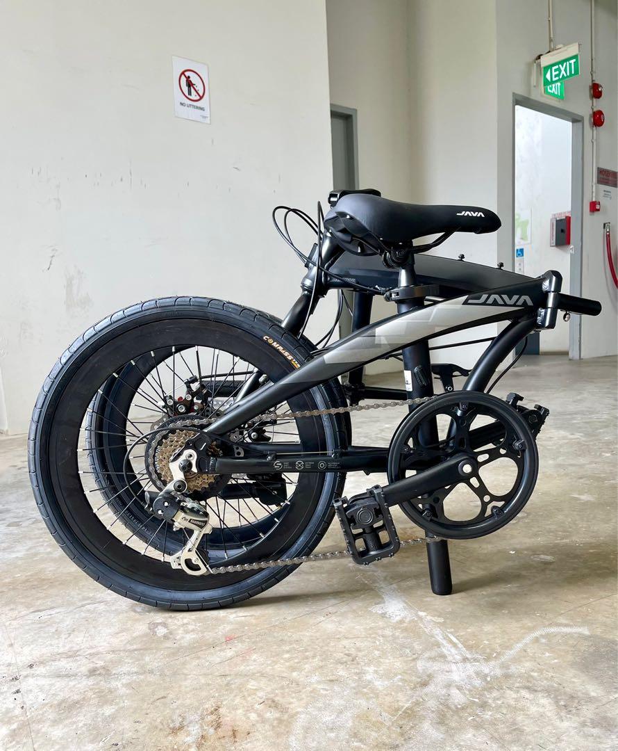 Limited time offer! Java Zelo v2 folding bike Shimano 7 speed 20 inch disc brake, Sports