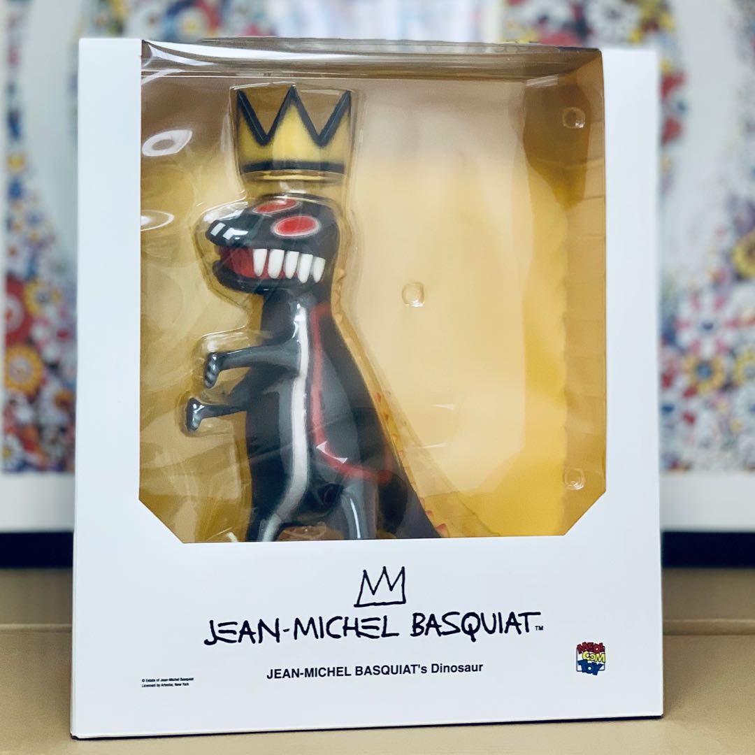 JEAN-MICHEL BASQUIAT DINOSAUR VCD FIGURE, 興趣及遊戲, 玩具& 遊戲類