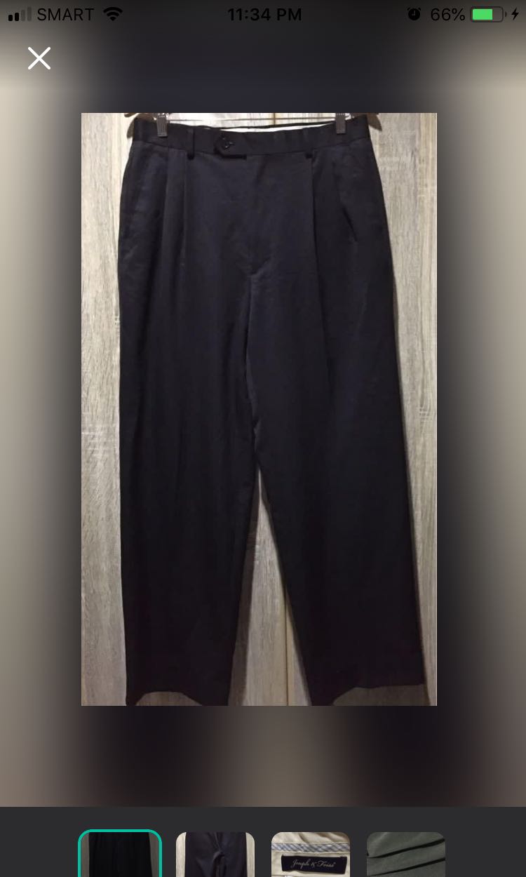 Joseph & shop feiss pleated pants