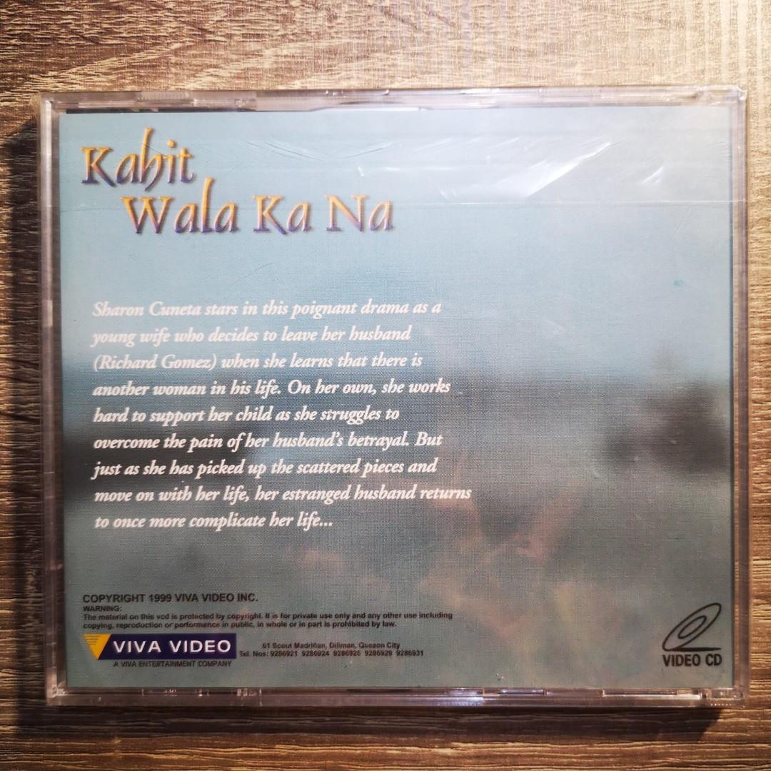 Kahit Wala Ka Na VCD (Category: CDs & DVDs) located in Quezon City. Submitted by pinkskies_media (Listing ID 1138503496, Image 2). Description: Tagalog movie starring Sharon Cuneta and Tonton Gutierrez Released by Viva Video.