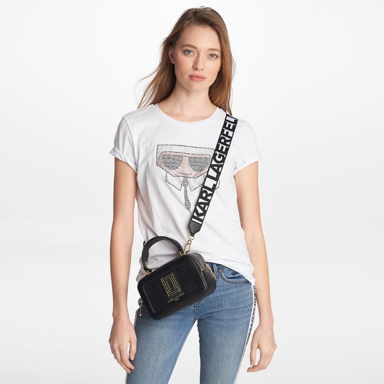 Karl Lagerfeld Simone Top Handle Camera Bag (multiple colours), Luxury ...