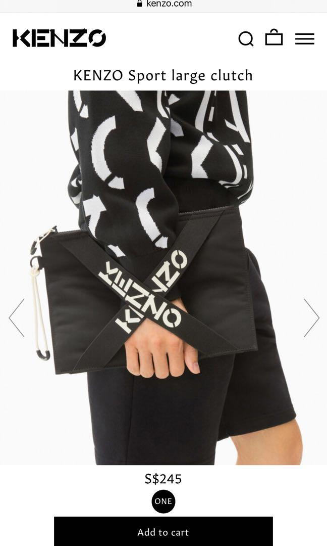 Kenzo sport clutch hot sale