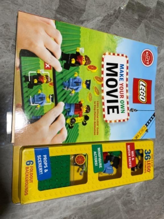 Klutz lego make your own shop movie kit