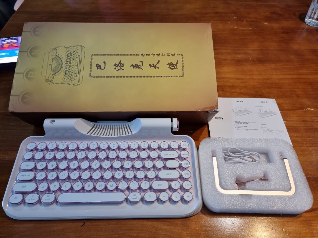 Knewkey mechanical typewriter keyboard, Computers & Tech, Parts