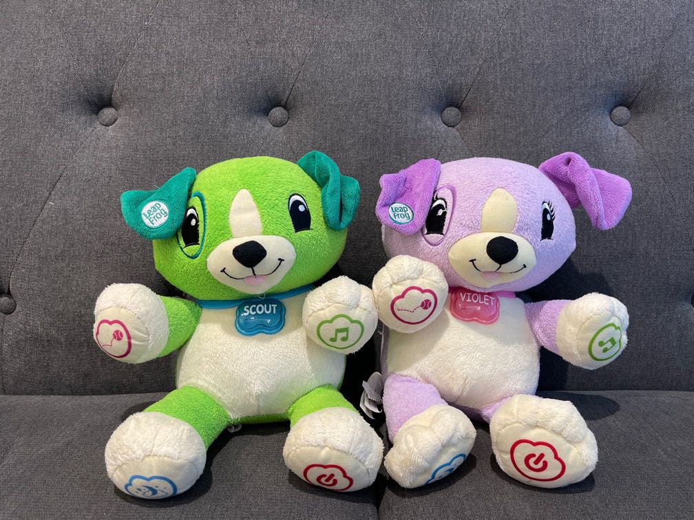 Leap Frog My Pal Scout Violet Plush Toy Hobbies Toys Toys