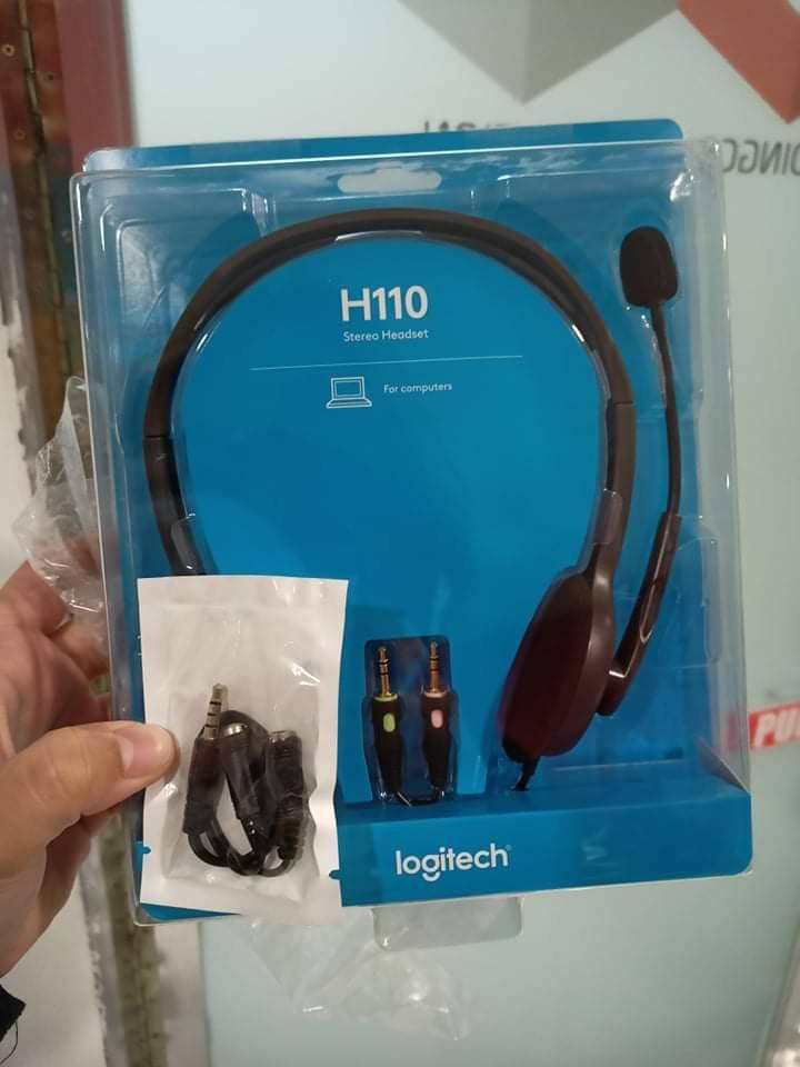 Logitech H110 DUAL JACK Headset with 