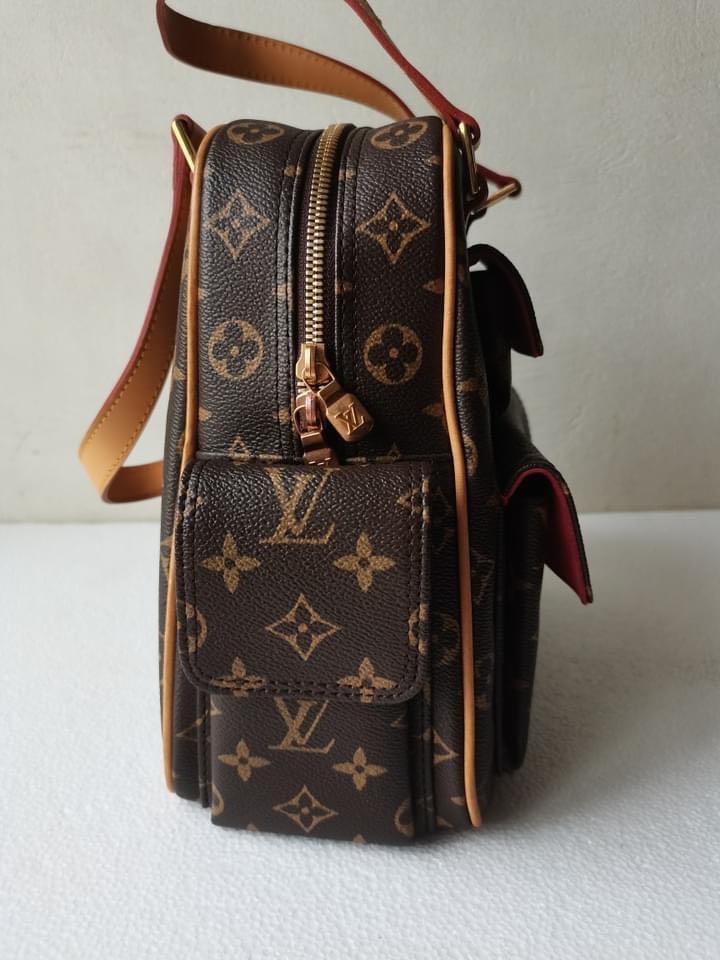 Brown Louis Vuitton Monogram Excentri-Cite Handbag