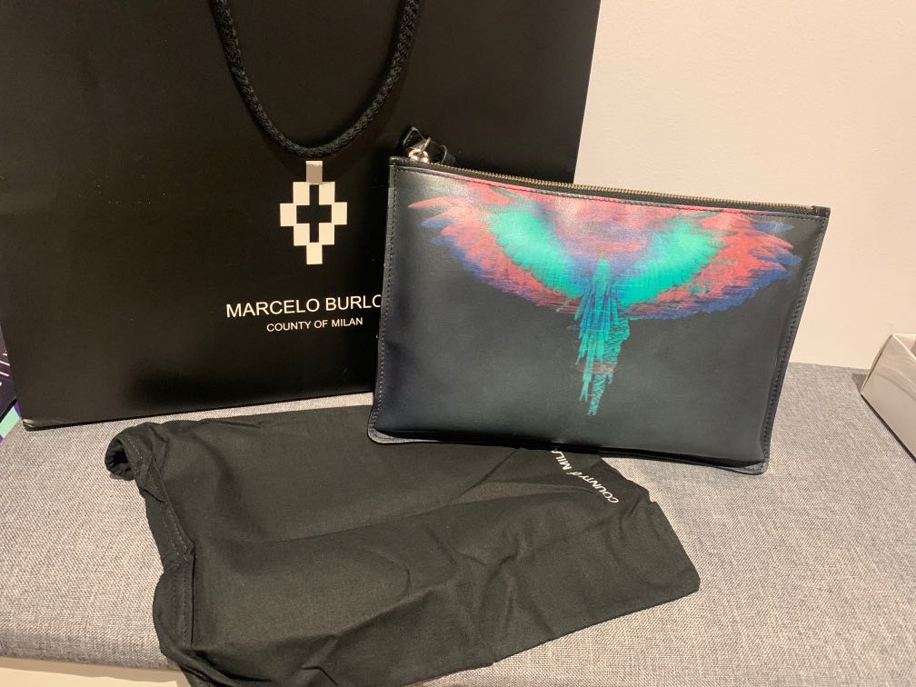 Marcelo Burlon Men Clutch Luxury Bags Wallets on Carousell