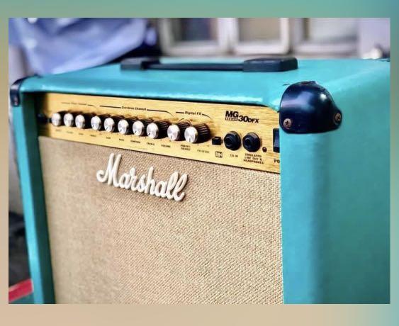 Marshall MG30DFX (Category: Soundbars, Speakers & Amplifiers) located in Manila. Submitted by sulitdotcom (Listing ID 1138516652, Image 1). Description: For sale test all you want dito sa bahay ko, pedeng pede ito sa maarte ma tulad ko. Rfs: panemic wala na ako pera, ayaw ko na maging musikero at ayaw ko na mag banda!.