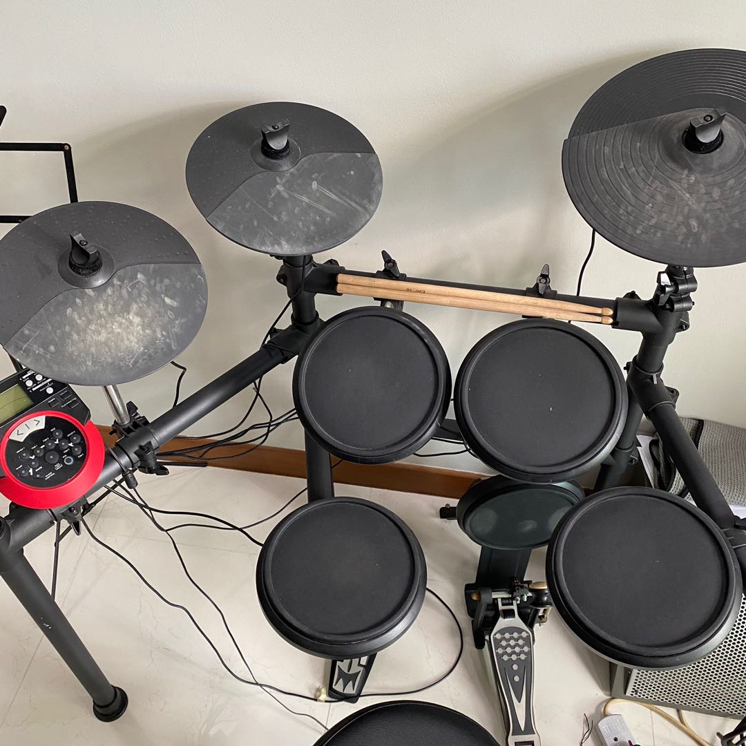 Medeli DD512 Electronic Drum Set (Edrum), Hobbies & Toys, Music & Media