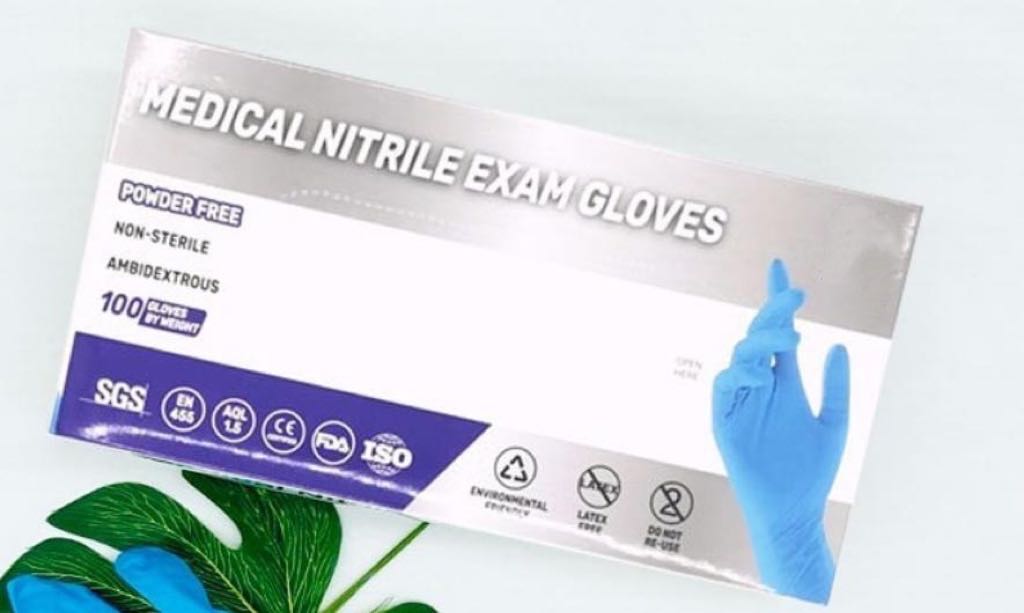 Medical nitrile exam gloves . Bulk ready stocks ., Health & Nutrition, Medical Supplies & Tools