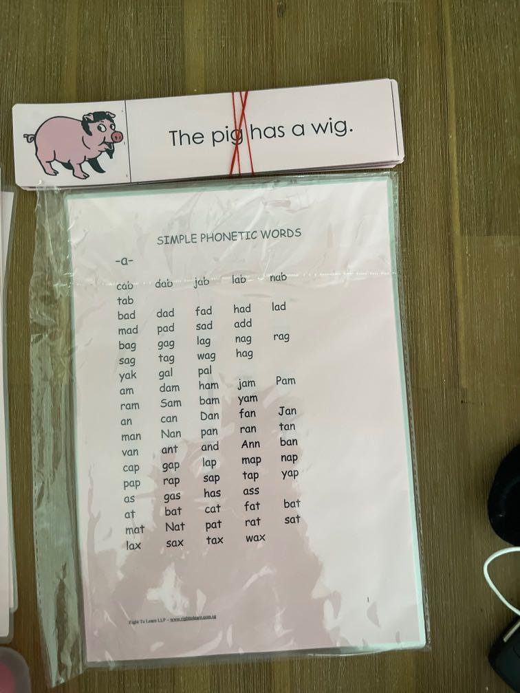 Montessori Pink Scheme box, Hobbies & Toys, Toys & Games on Carousell
