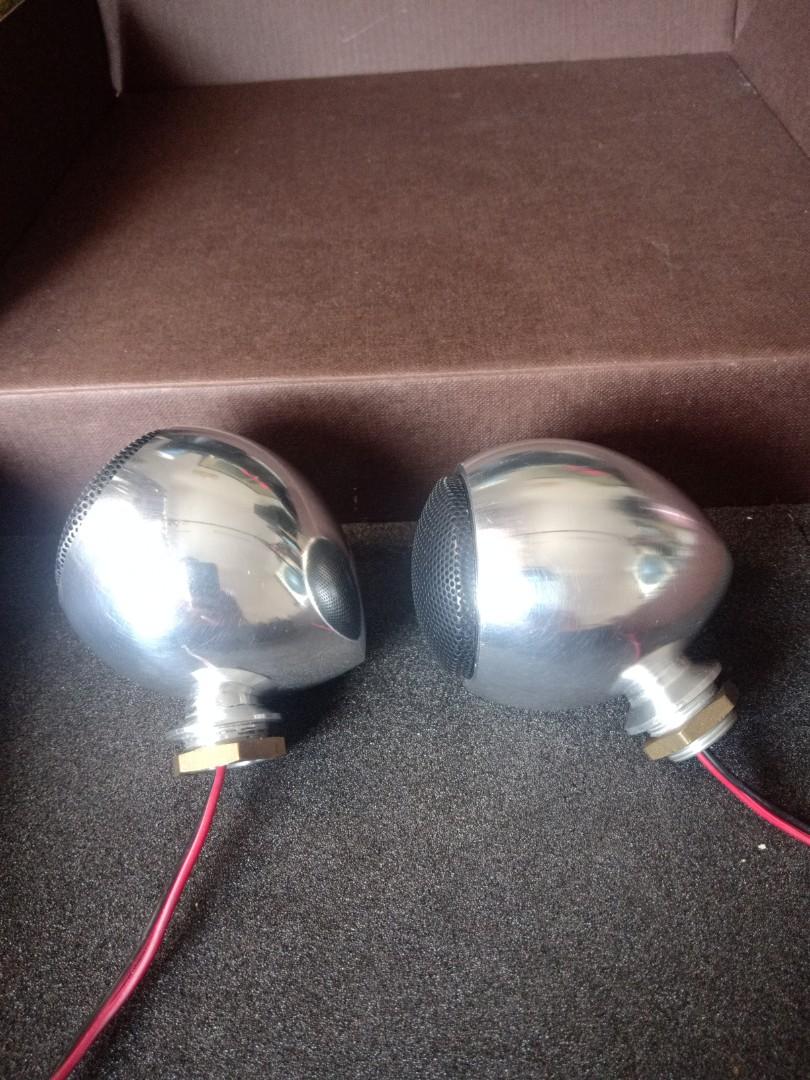 Morel Elate MT23 Tweeter with Custom made Pod, Auto Accessories on Carousell