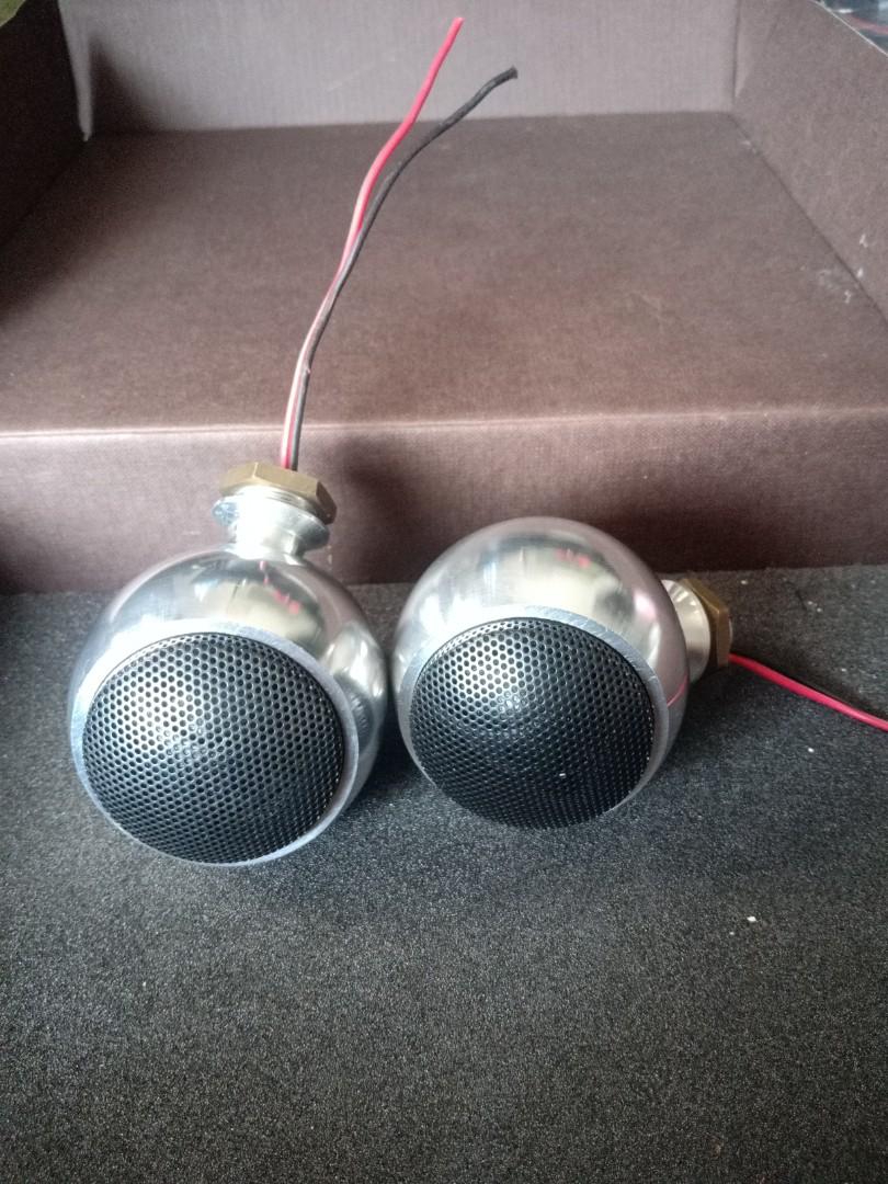 Morel Elate MT23 Tweeter with Custom made Pod, Auto Accessories on Carousell