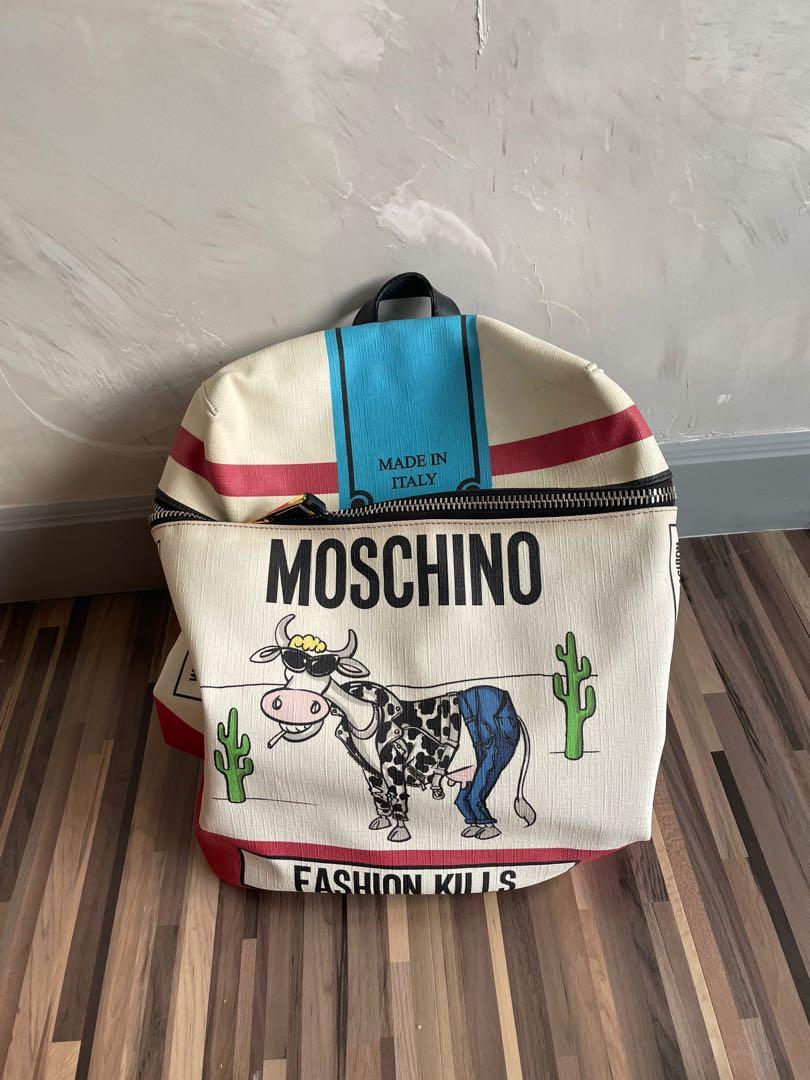 Moschino fashion kills backpack Carousell