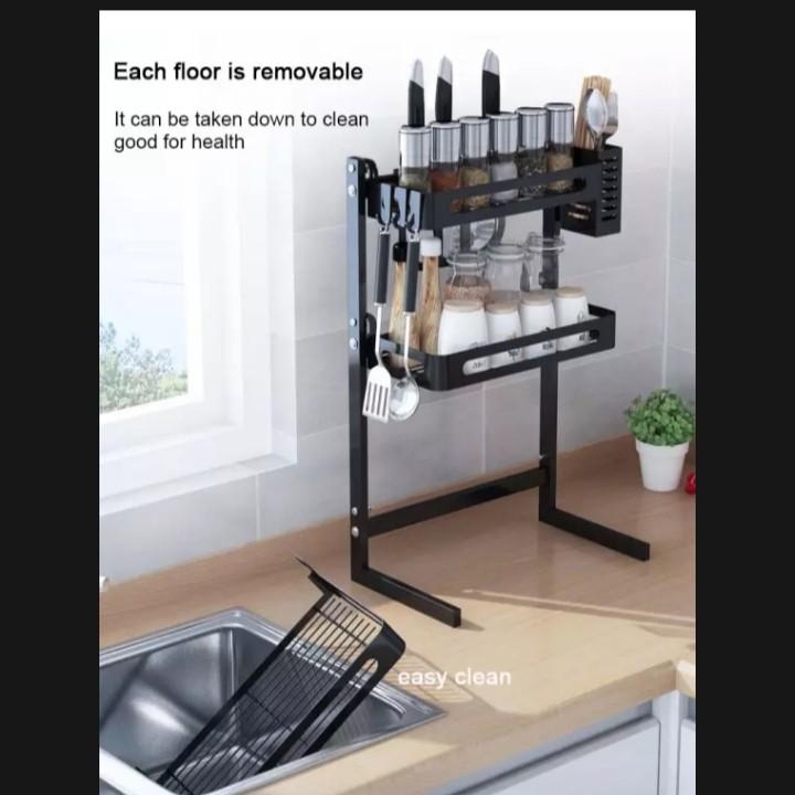NETEL Kitchen Rack Spice Rack Organizer, Furniture & Home Living, Home ...
