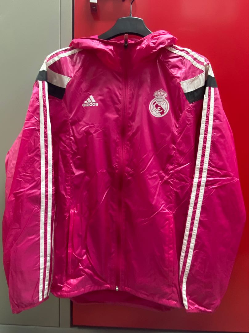 New] 2014/15 皇馬運動外套2014/15 Real Madrid Anthem Track Jacket