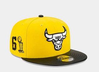New era bulls snapback hat