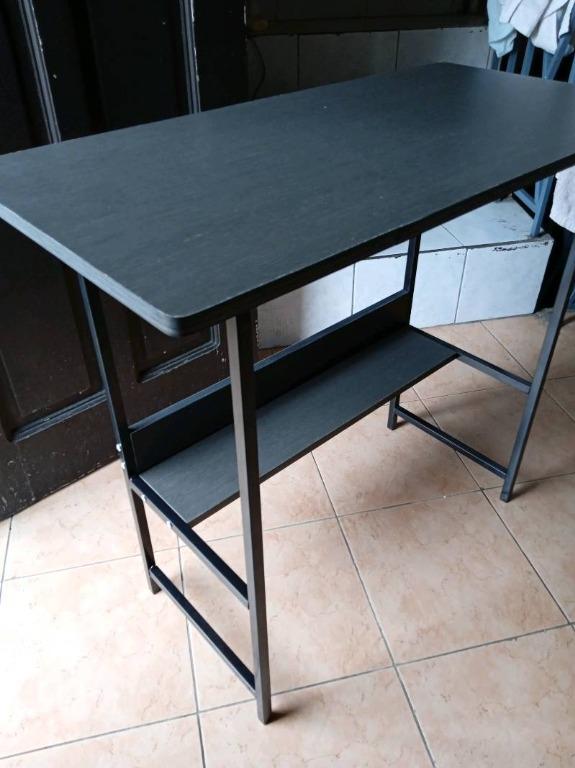 New Office Table With Layer below, Furniture & Home Living, Furniture ...