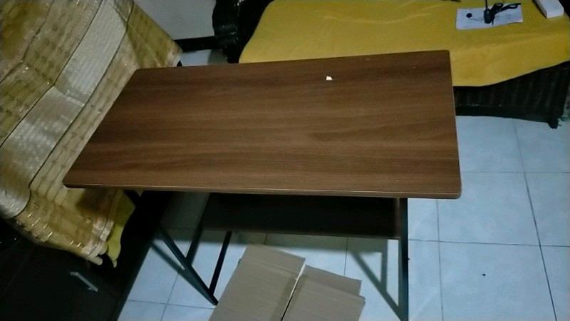 New Office Table With Layer below, Furniture & Home Living, Furniture ...