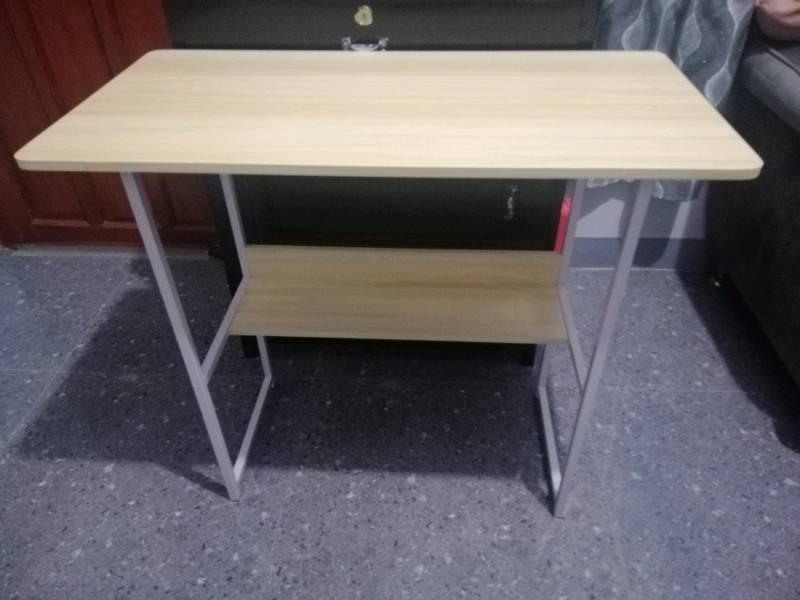 New Office Table With Layer below, Furniture & Home Living, Furniture ...