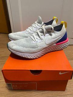 nike epic phantom react flyknit white