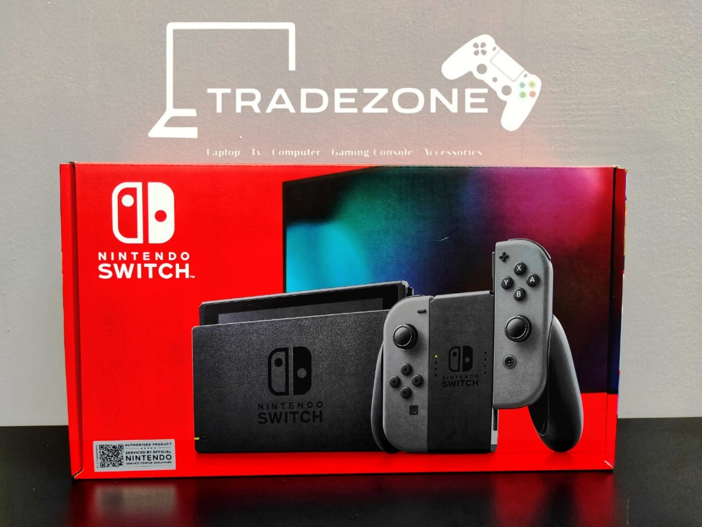 Nintendo Switch Console Gen 2 (18 Month Local Warranty), Video Gaming