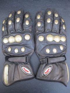 NJK Leathers USA professional motorcycle race gloves