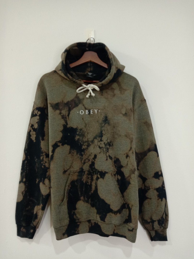 Obey tie 2024 dye hoodie mens