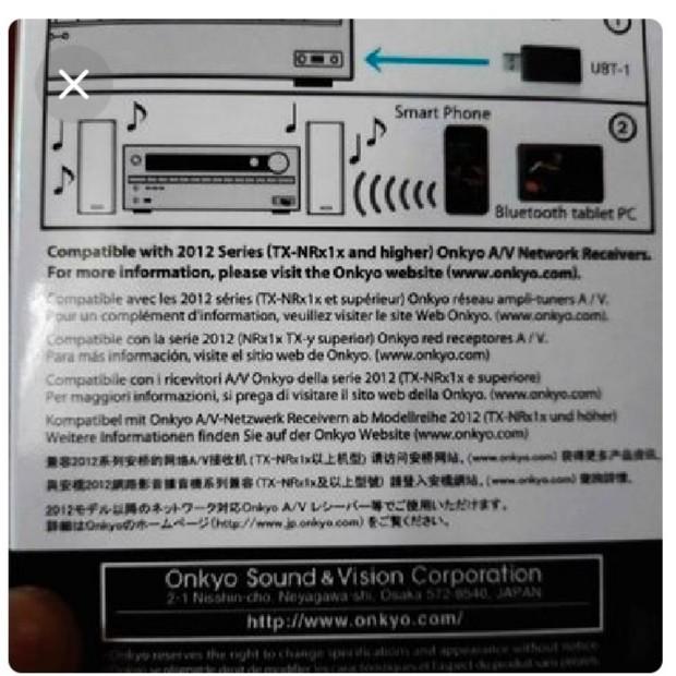 Onkyo Bluetooth USB Adapter, Audio, Other Audio Equipment on Carousell
