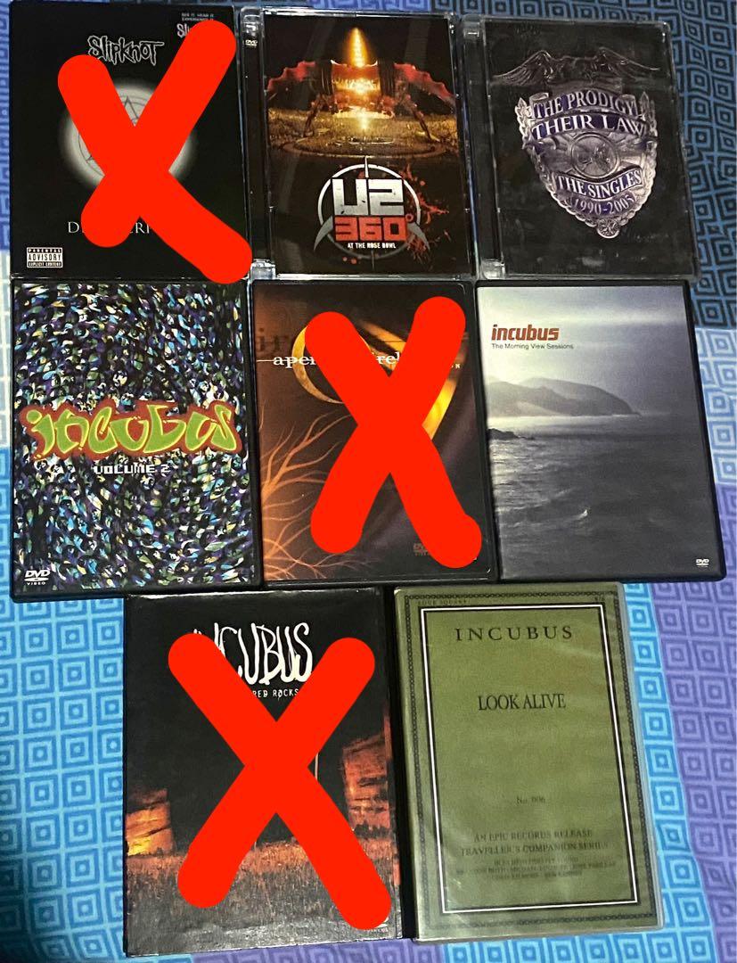 Original Concert DVDs (Category: CDs & DVDs) located in Bacoor. Submitted by markgregoryo (Listing ID 1112609735, Image 1). Description: Original lahat yung iba gamit na gamit medyo may mga gasgas na at may basag yung case yung iba naman mukang bago pa hindi ko na natry kung may skip or nagpaplay pa siya bacoor or nearby areas only lalamove/grab/angkas/toktok ONLY booking and shipping C/O buyer NO lbc/jnt and etc po gcash/bank transfer weekends l