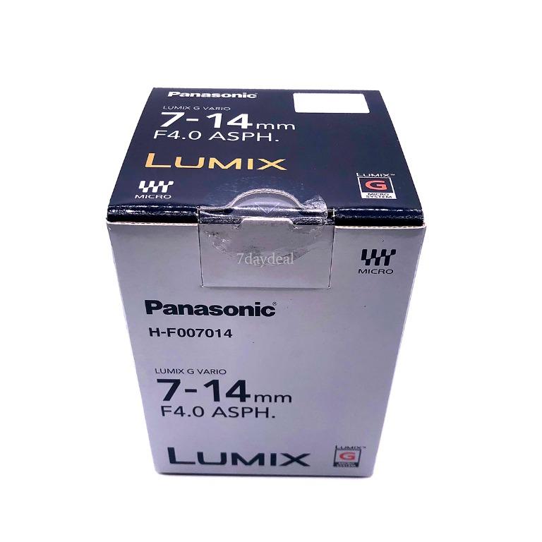 Panasonic 7-14mm f4 Lumix G Vario ASPH. Lens (7-14 f/4 Suitable