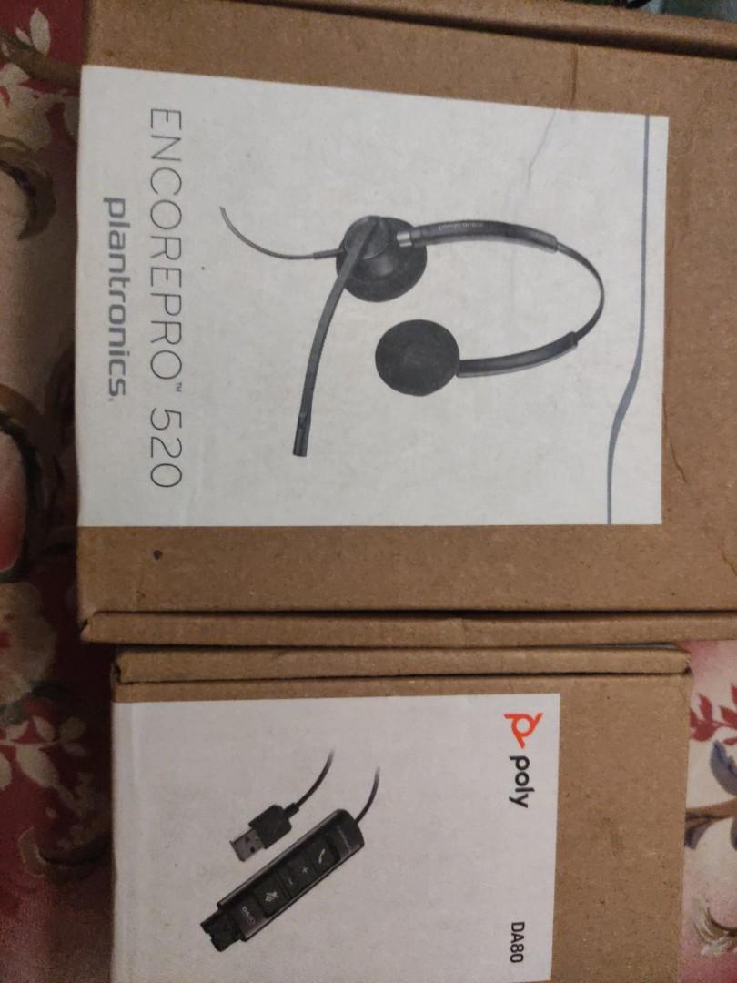 Plantronics HW520 encorepro 520 w poly DA80