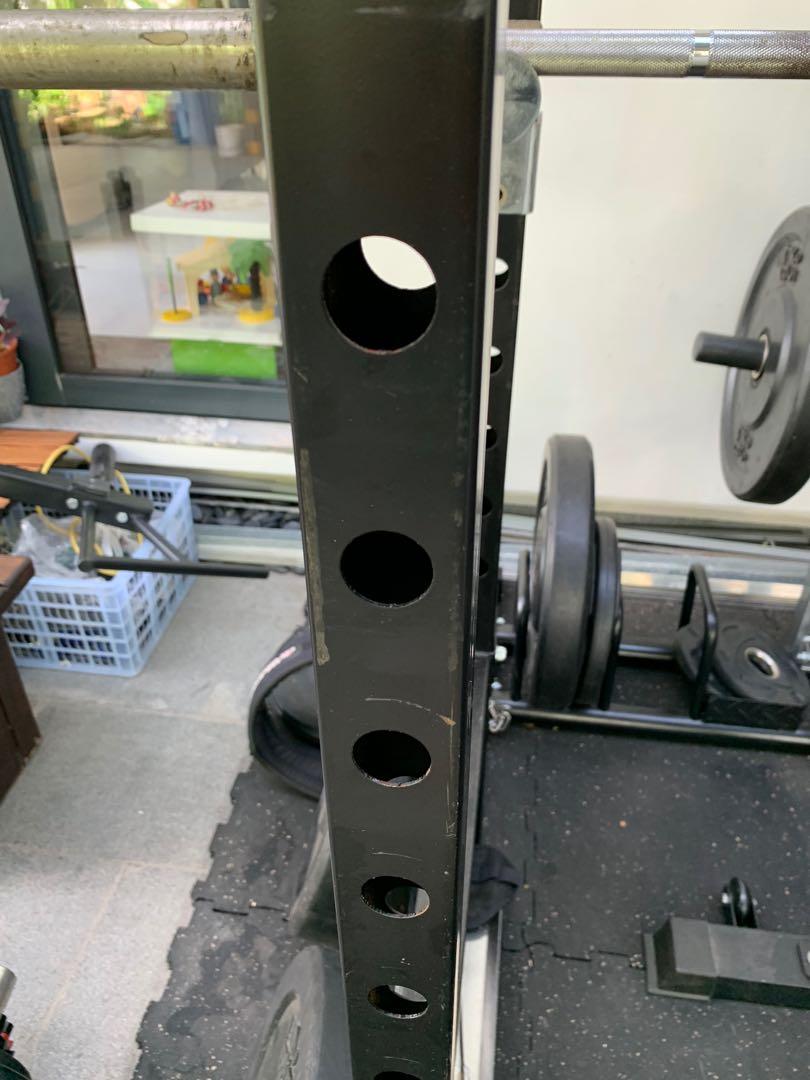 Power/squat Rack + Cable Attachment, Sports Equipment, Exercise