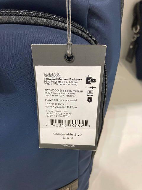 (PREORDER) TUMI FOXWOODS MEDIUM BACKPACK