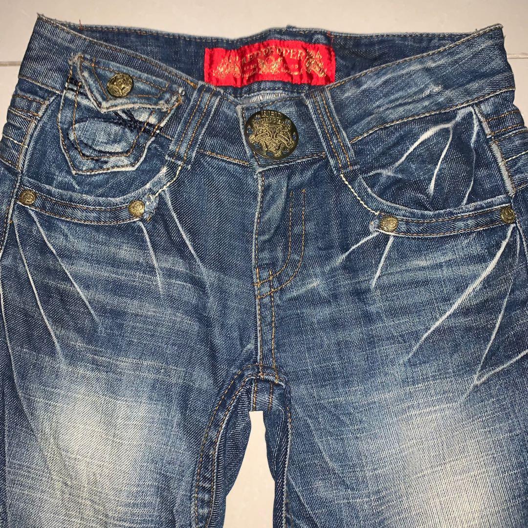 Red Pepper Size 25 Vintage Premium Red Label Vtg Y2K Bootcut