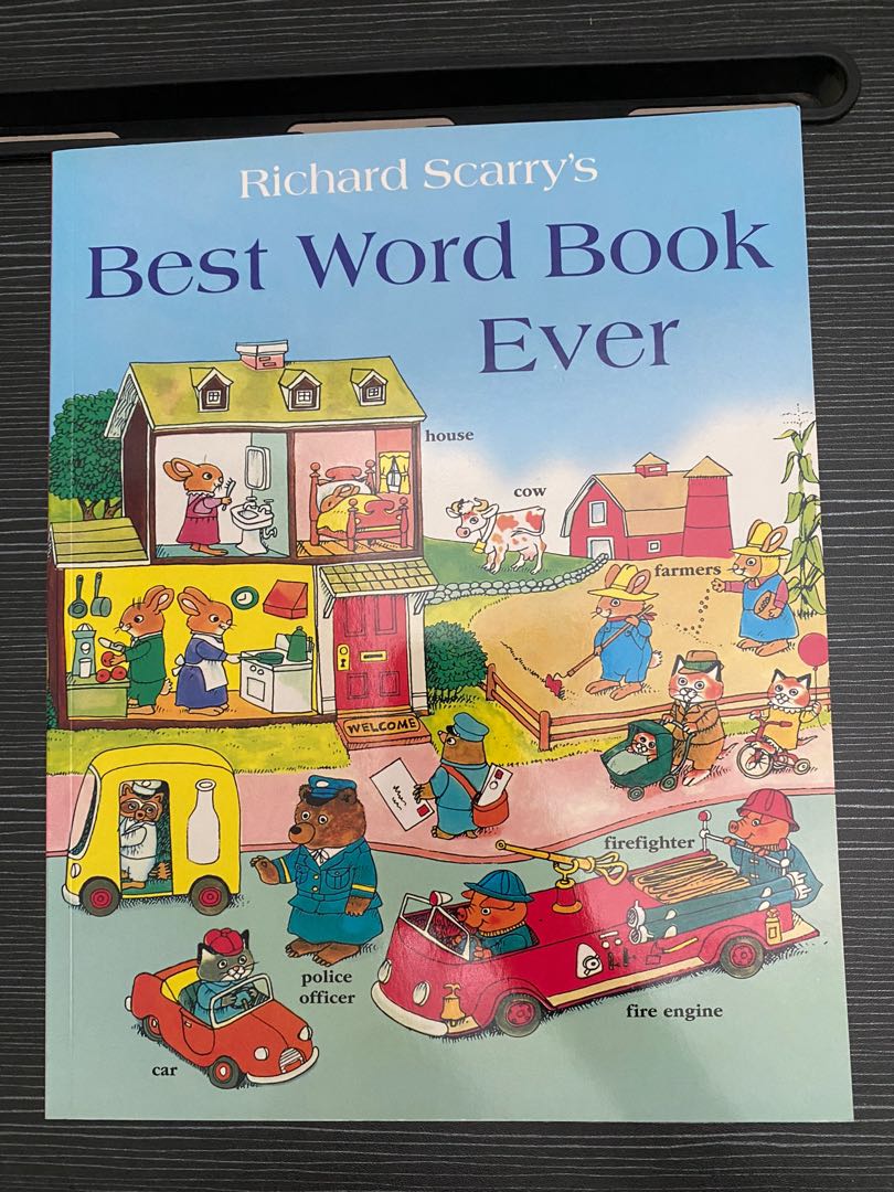 Richard Scarry's Best Word Book Ever, Hobbies & Toys, Books ...
