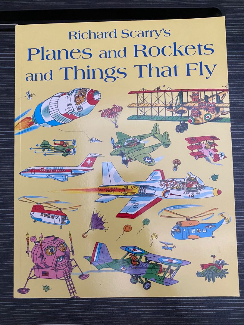 Richard　Magazines,　on　Toys,　Hobbies　Planes　Fly,　Carousell　Scarry's　Books　and　Rockets　and　Storybooks　Things　That