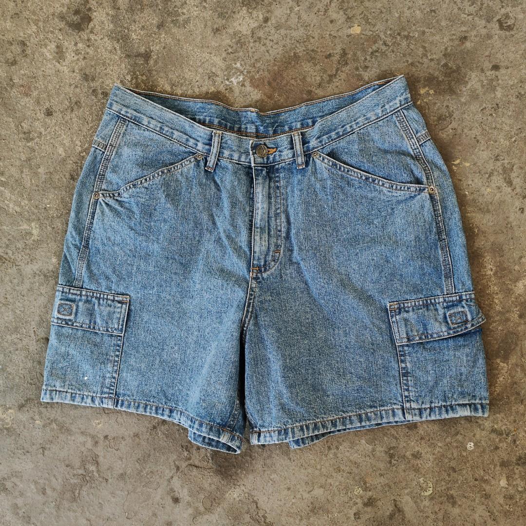 Riders Jeans Denim Cargo Shorts, Men's Fashion, Bottoms, Shorts on Carousell