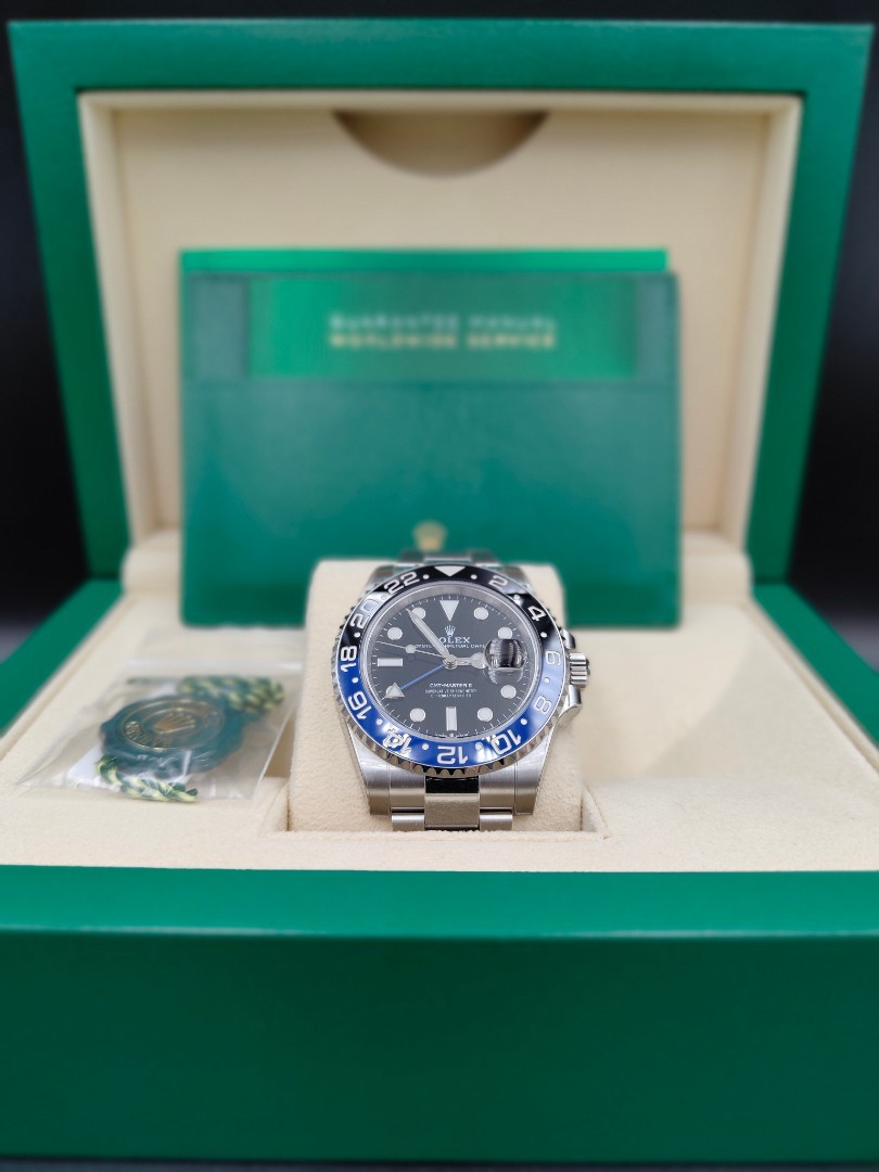 Rolex GMT Batman Oyster 126710blnr 